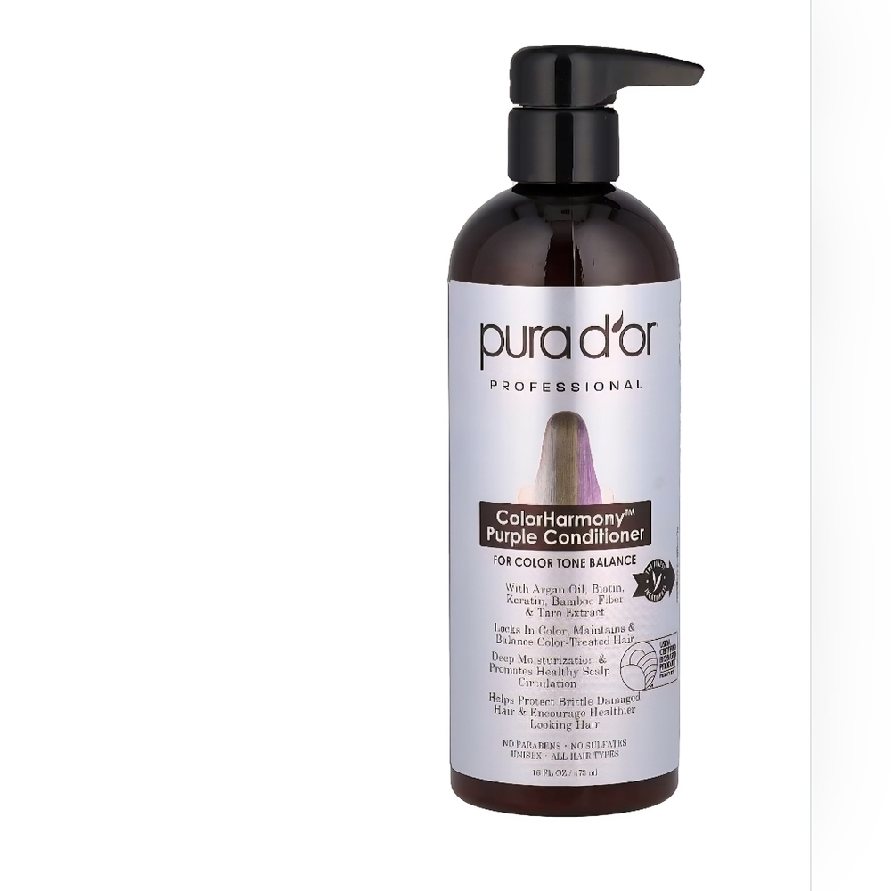 New Pura D'or Purple Conditioner 16 Oz